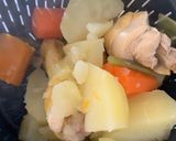 A picture of step 4 of Chicken Soup for Babies.