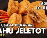 Foto langkah ke 16 dari resep Ide Usaha Rumahan, Modal 10 ribu rupiah. Tahu Jeletot Crispy yang pedas dan gurih.