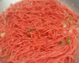 Foto langkah ke 4 dari resep Mie Habang (Mie Merah) + Ceker.