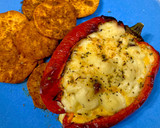 Foto del paso 5 de la receta: Pizza con base de pimiento