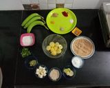 A picture of step 1 of Cheese Raw Banana cutlet.