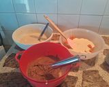 Foto del paso 4 de la receta: Bizcochuelo triple sabores vegano