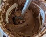 A picture of step 7 of Kinder bueno cake!.