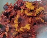 A picture of step 4 of Beetroot Dry Curry With Sesame seeds and Coconut.
