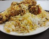 A picture of step 12 of Chicken Biryani.