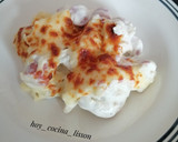 Foto del paso 9 de la receta: Coliflor gratinada con salchichas y salsa de queso