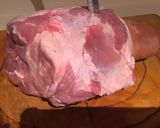 A picture of step 1 of California Farm Made Salami Sausage.