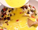 Zöldséges omlett (frittata) recept fázis 5 fotója