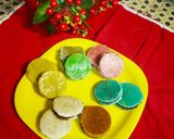 A picture of step 9 of Colorful French Macarons.