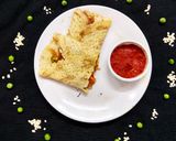 A picture of step 12 of Oats Veg Dosa.