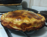 Foto del paso 8 de la receta: Tarta de jamón, queso y huevo!