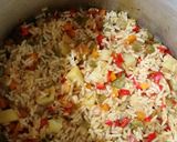صورة لخطوة 2 من وصفة رز بالخضر