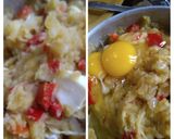 Foto del paso 3 de la receta: Morrón relleno de batata y cebolla dorada