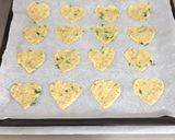 A picture of step 6 of Spring Onion-Sesame-Oat Crackers.