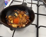 A picture of step 2 of Spicy Mackerel Bhuna#MyCookbook.