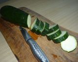 Rántott cukkini Air Fryerben recept fázis 1 fotója