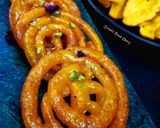A picture of step 6 of Instant Jalebi.