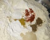 A picture of step 1 of Rounded meat pie.