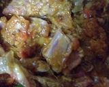A picture of step 3 of Mutton palak gobhi.
