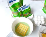 Foto langkah ke 3 dari resep Cheesekut Matcha.