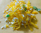 Vajas sajtos- zöldhagymás kagyló recept fázis 10 fotója