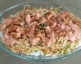 A picture of step 5 of Singaporean Rice 👌.