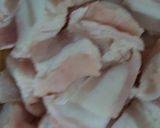 รูปขั้นตอนการทำที่ 1 ของ ผัดพริกแกงหมูสามชั้น(นุ่ม)
