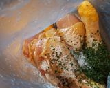 Une image de l'étape 1 de Poulet à la sauce barbecue.