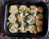 Foto del paso 3 de la receta: "Pastel" de zucchini y seitán. ♻️