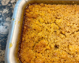 Foto del paso 13 de la receta: Pudding de bizcocho con melocotón en almíbar