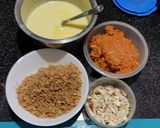शेवया गाजर कस्टर्ड डेझर्ट (Vermicelli Carrot Custard Dessert Recipe In Marathi) रेसिपी स्टेप 6 फोटो 