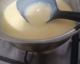 A picture of step 2 of Orange custard pie.