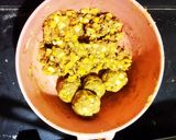 A picture of step 2 of Rice Corn Patties.