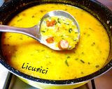 Pas rețetă Ciorbă de dovleac cu afumătură, dreasă cu kefir 3 fotografie