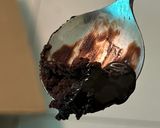 Gambar langkah 6 resipi Kek Chocolate Moist 2-Minit guna Microwave.