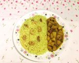 A picture of step 8 of Plain Pulao.
