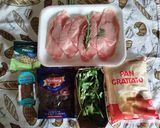A picture of step 1 of Pork Loin Roll-Ups alla 'Beccafico'.