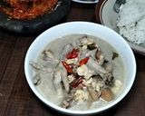 Foto langkah ke 8 dari resep 11 >< Lodeh Ceker Tempe.