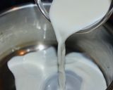 A picture of step 5 of Caramel Custard.
