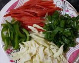 हक्का नूडल्स (Hakka noodles recipe in hindi) रेसिपी चरण 2 फोटो