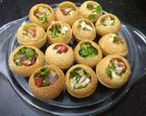 A picture of step 2 of Pizza puri.