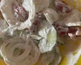 Gyors Gyros pitában recept fázis 2 fotója