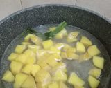 Foto langkah ke 3 dari resep Bubur Ubi dan Bit.