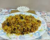 A picture of step 9 of Paneer biryani.