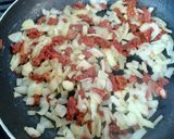 A picture of step 2 of Cheesy Sun-dried Tomato, Basil & Mozzarella Creamy Chicken.