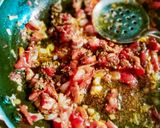 A picture of step 11 of Black chick peas chaat.