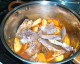 A picture of step 3 of Beef Tongue Stew.