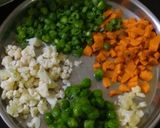 A picture of step 1 of Ragi Soup.