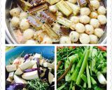 Hình bước làm 5 của món Lẩu mắm cá Linh - An Giang