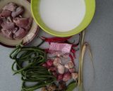 Foto langkah ke 1 dari resep 72. Gulai daging dan kacang panjang.